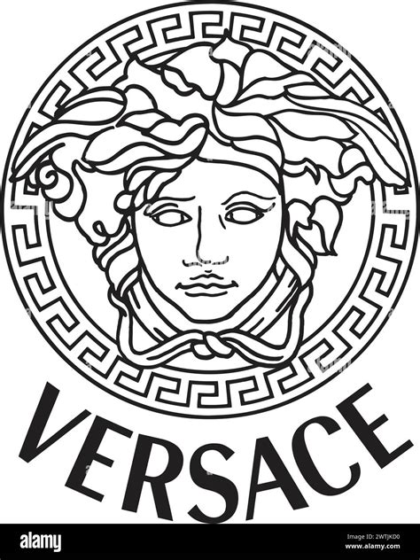 versace rosetto|Versace black and white.